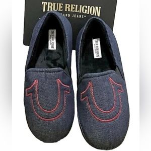 NWT - TRUE RELIGION Slippers Shoes - men’s 7-8 / women’s 8.5-9.5